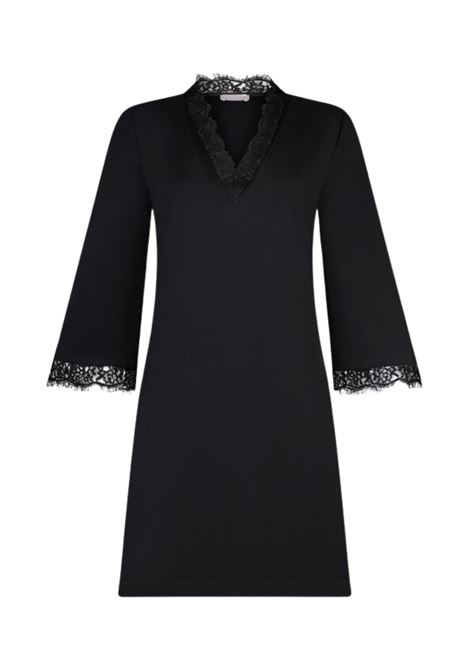 Abito corto con dettagli in pizzo NERO Liu Jo | MF5510J918922222